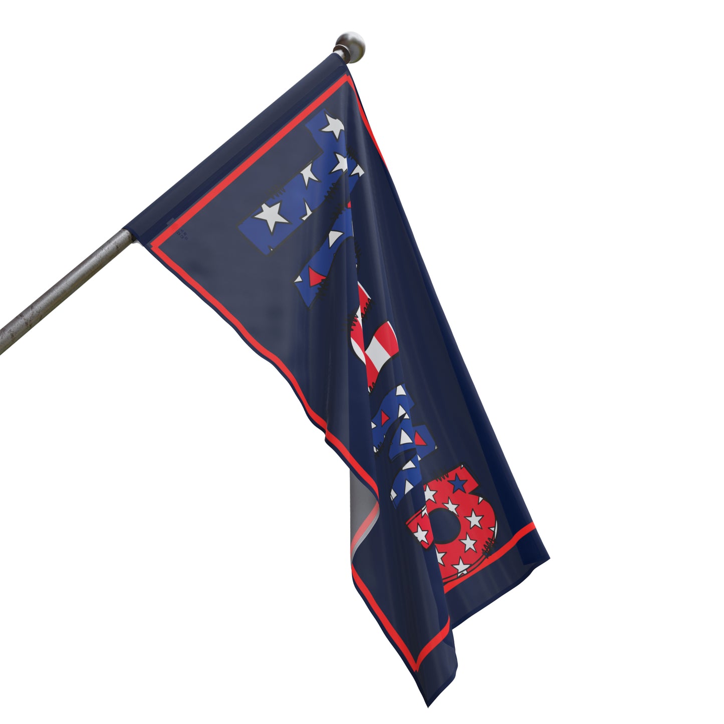 Trump Name Flag