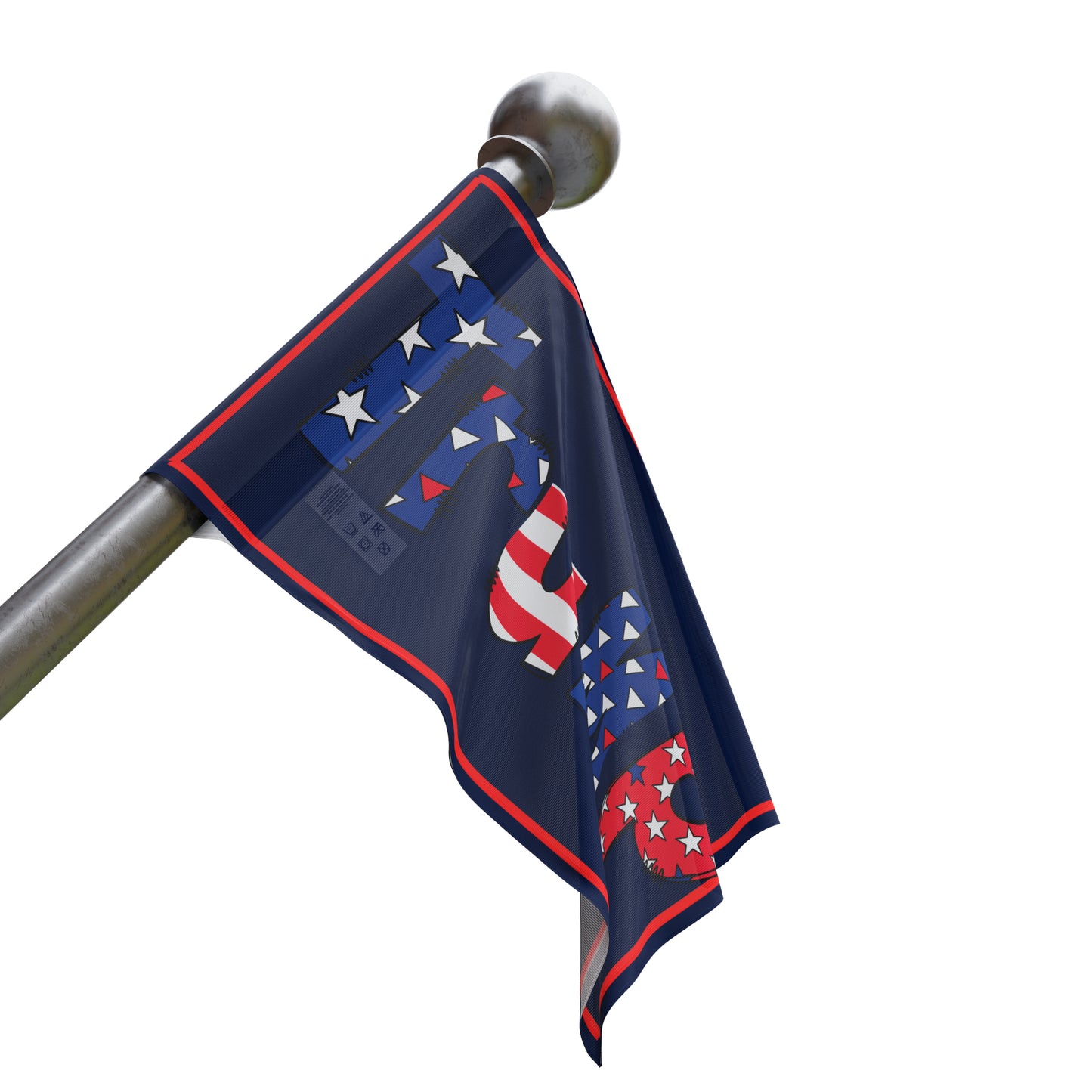 Trump Name Flag