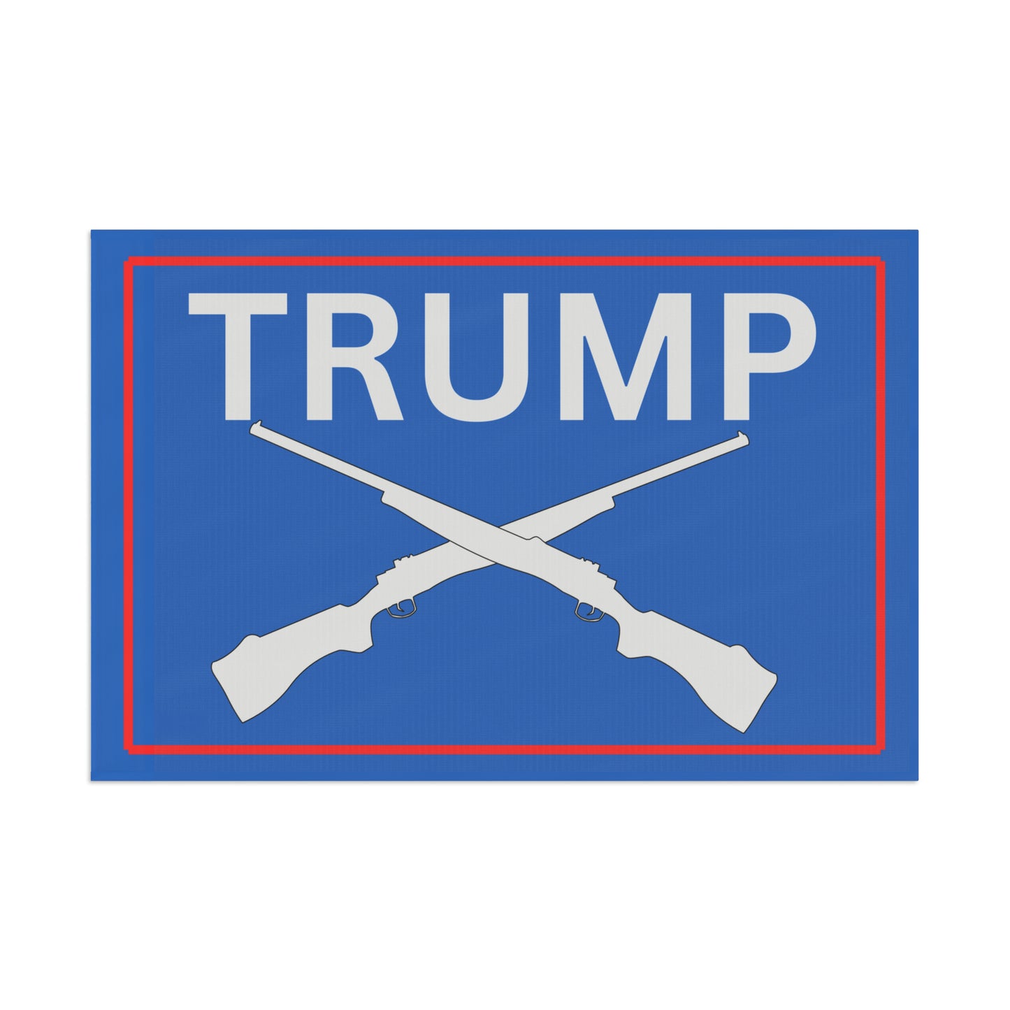 Trump Rifle Flag
