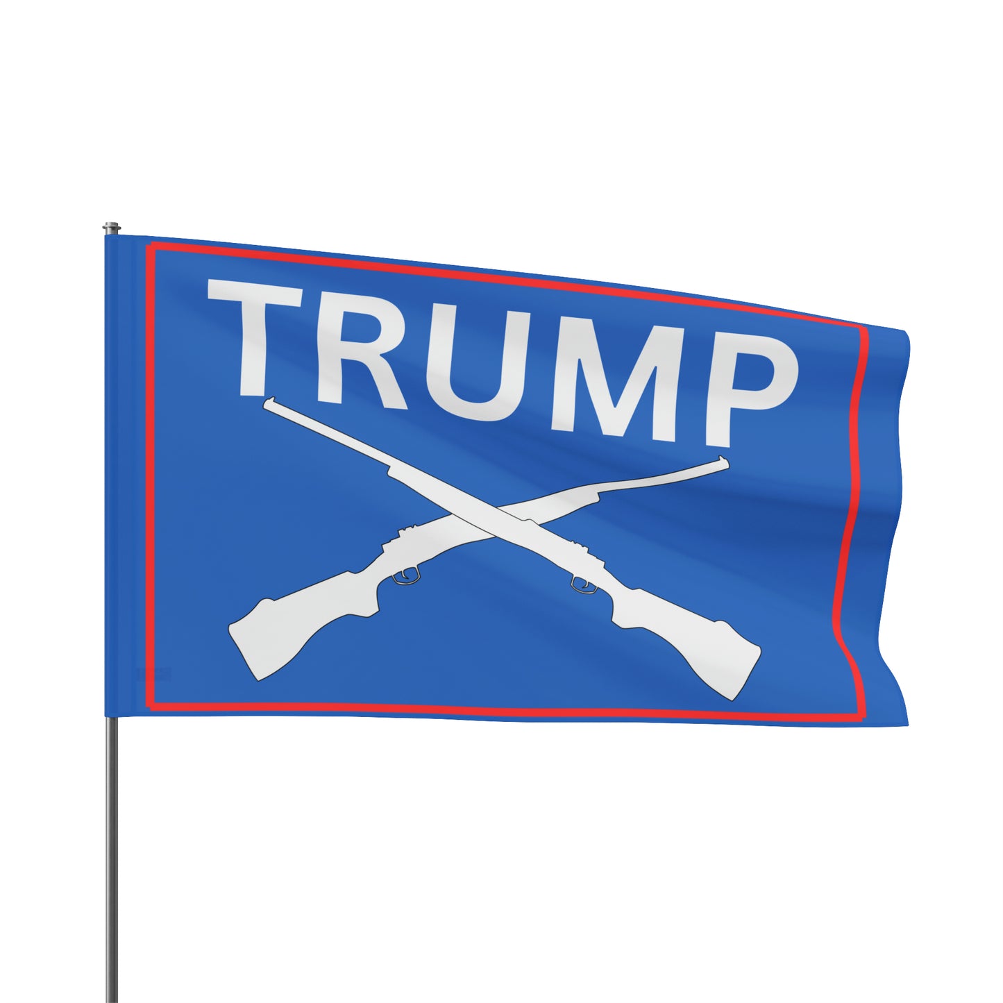 Trump Rifle Flag