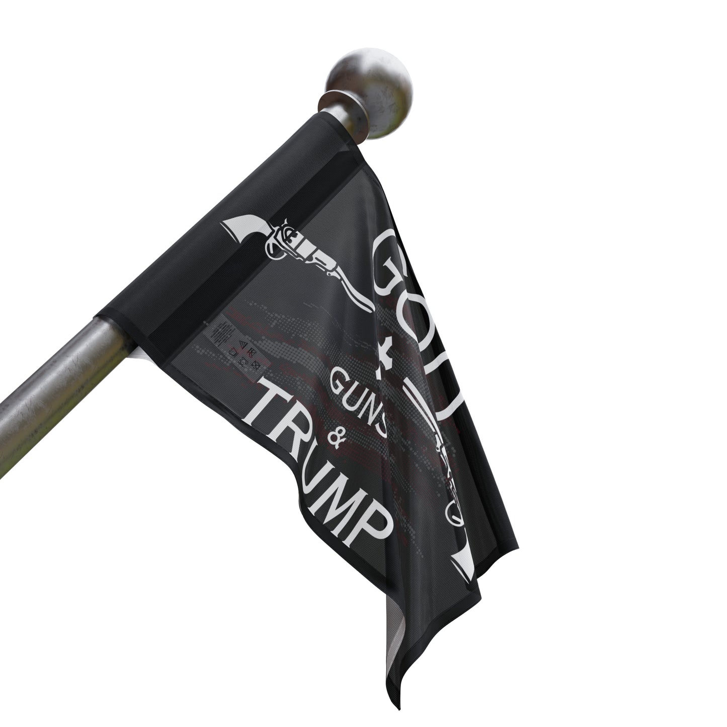 GOD GUNS & TRUMP Flag in three sizes