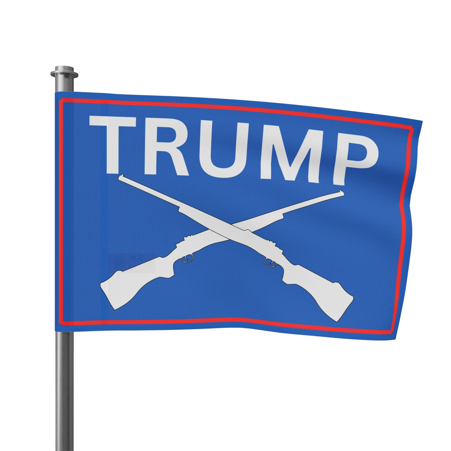 Trump Rifle Flag