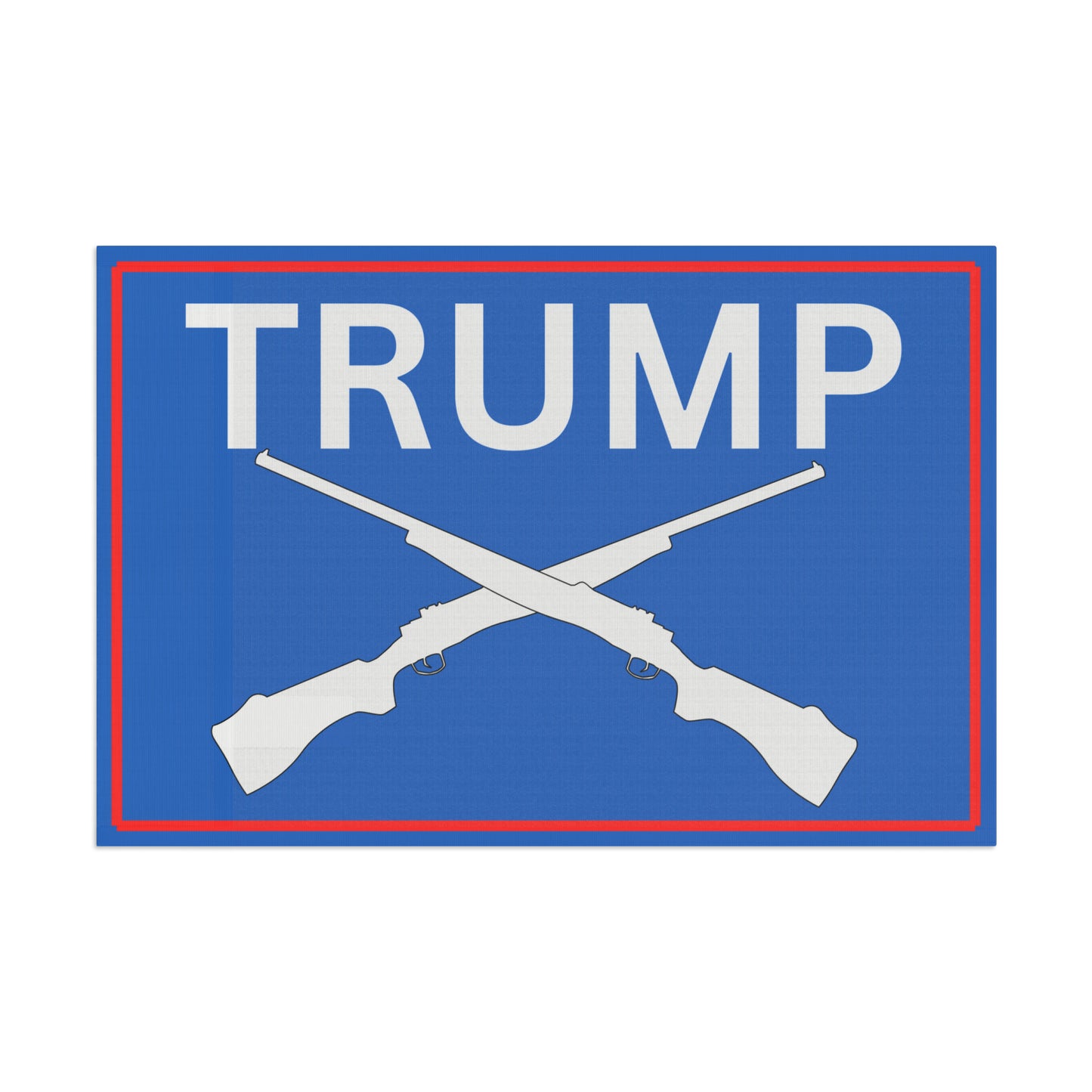 Trump Rifle Flag