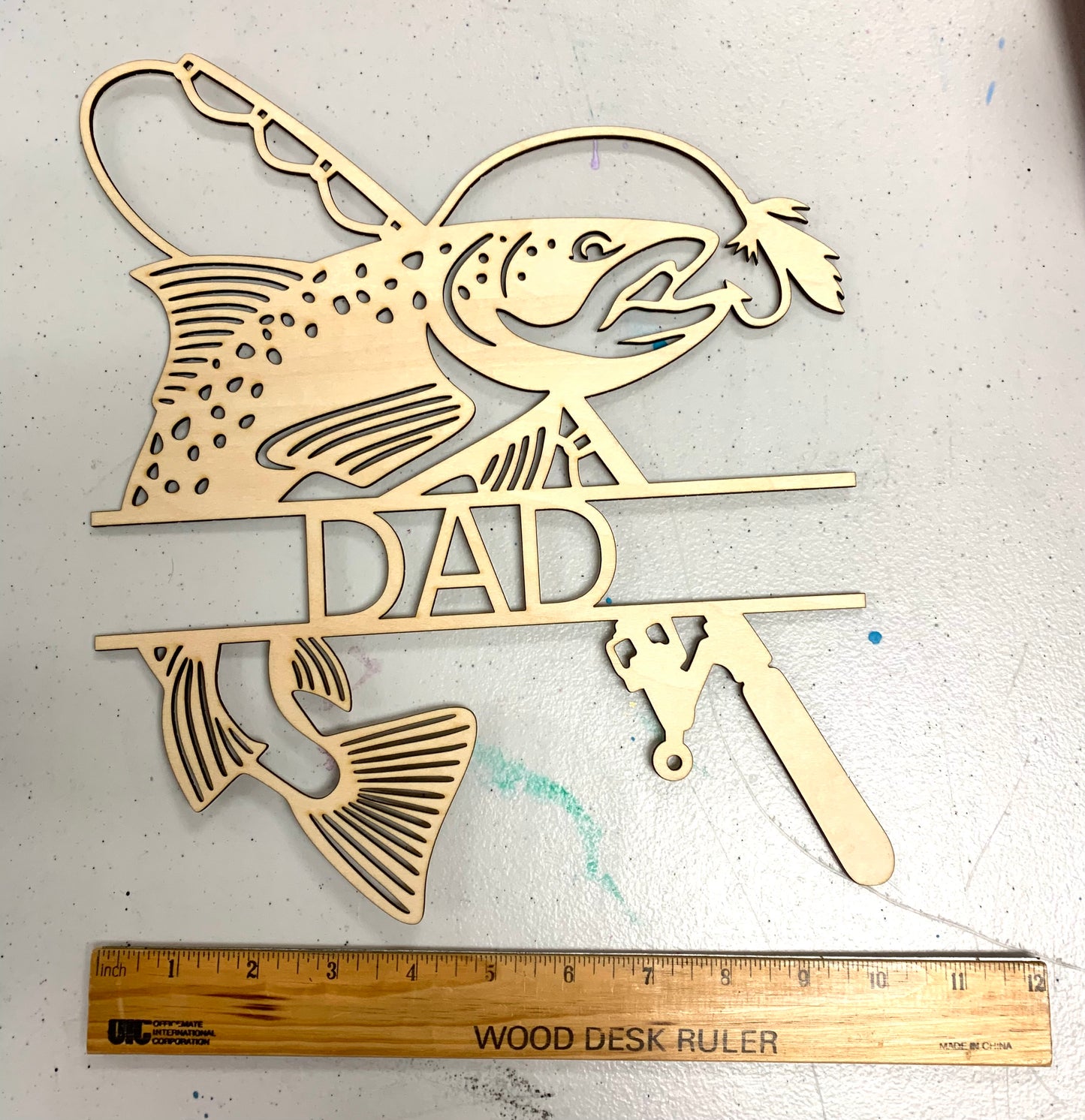 Fishing sign - Dad or Grandpa