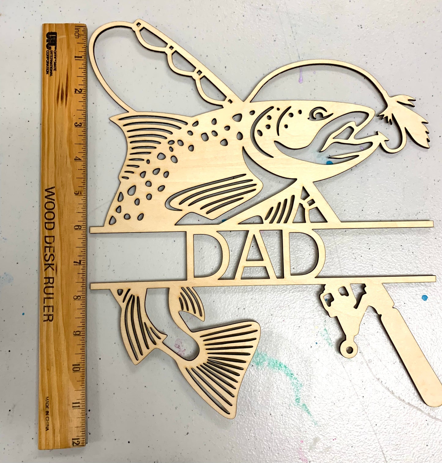 Fishing sign - Dad or Grandpa
