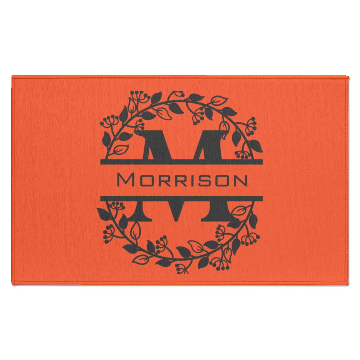Morrison Monogrammed Indoor Doormat
