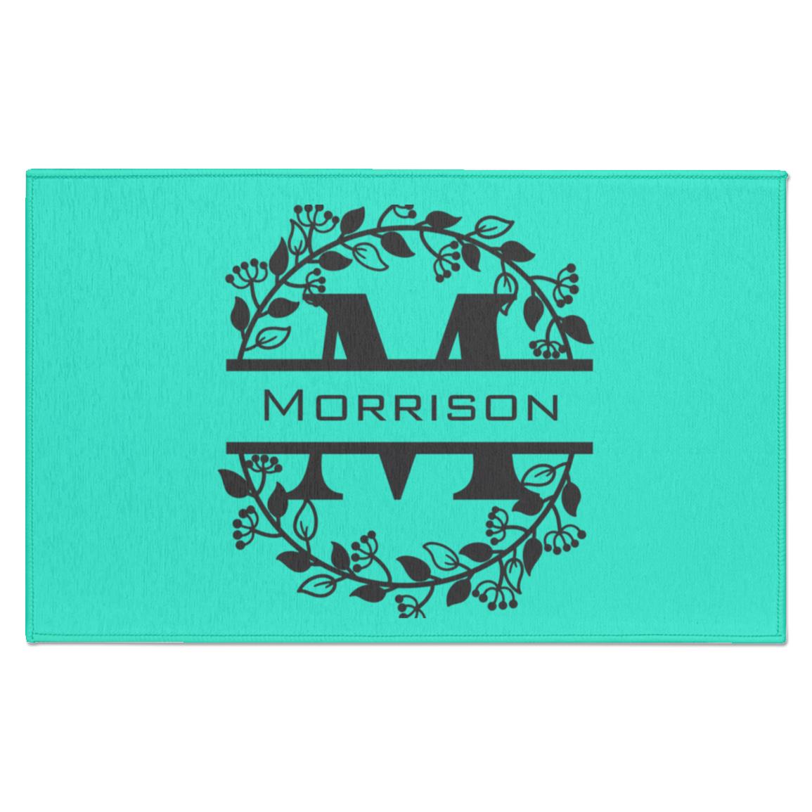 Morrison Monogrammed Indoor Doormat