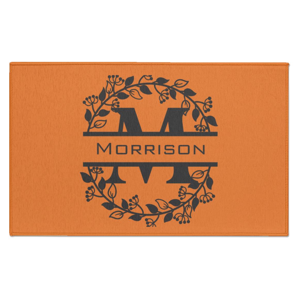 Morrison Monogrammed Indoor Doormat