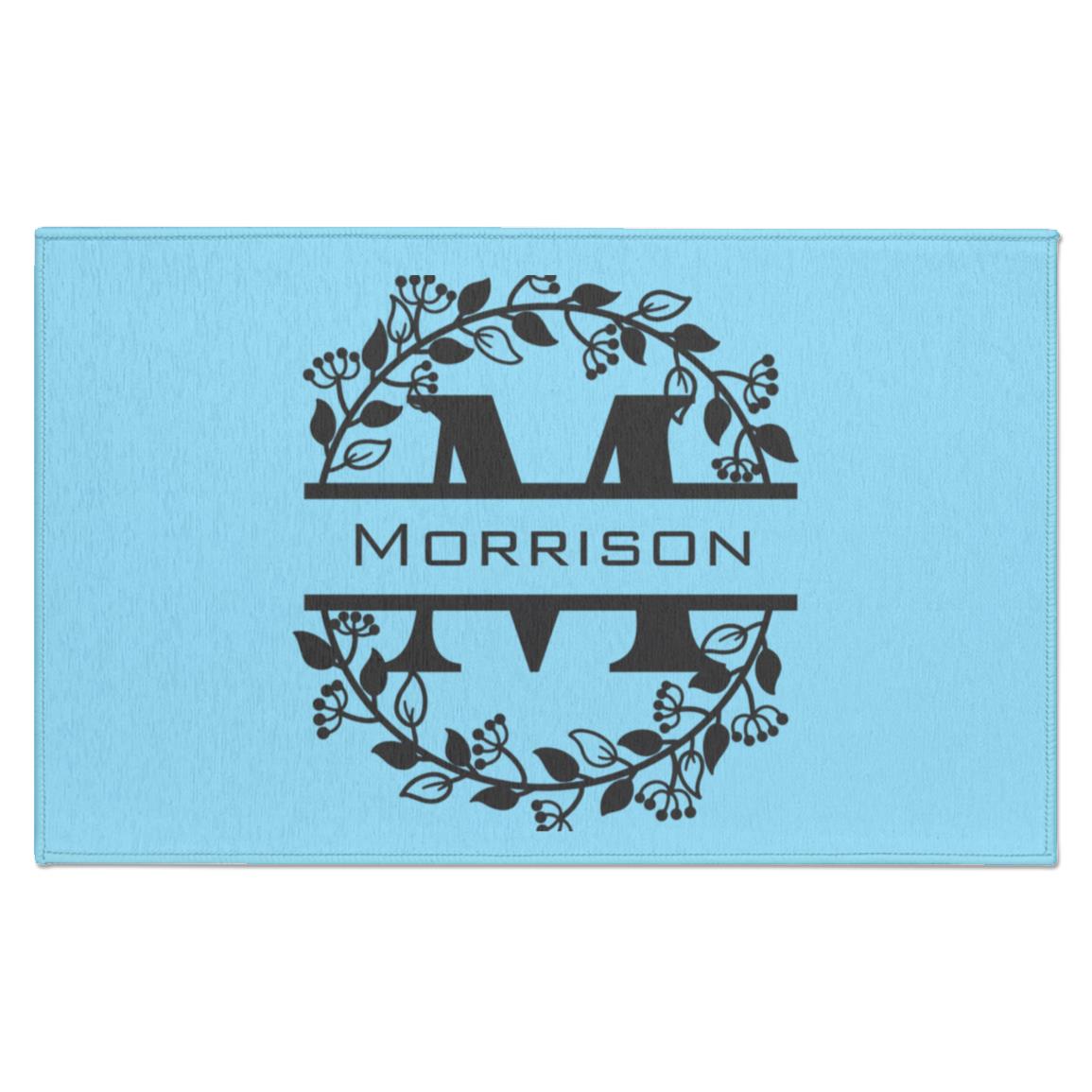 Morrison Monogrammed Indoor Doormat