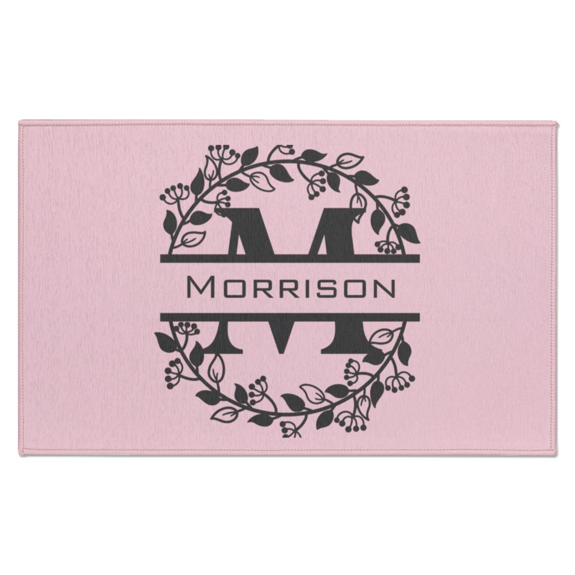 Morrison Monogrammed Indoor Doormat