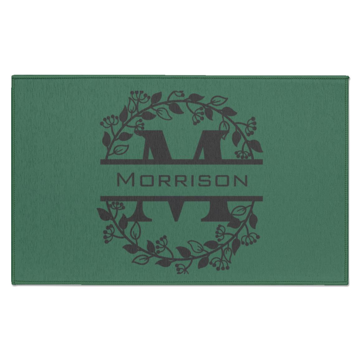 Morrison Monogrammed Indoor Doormat