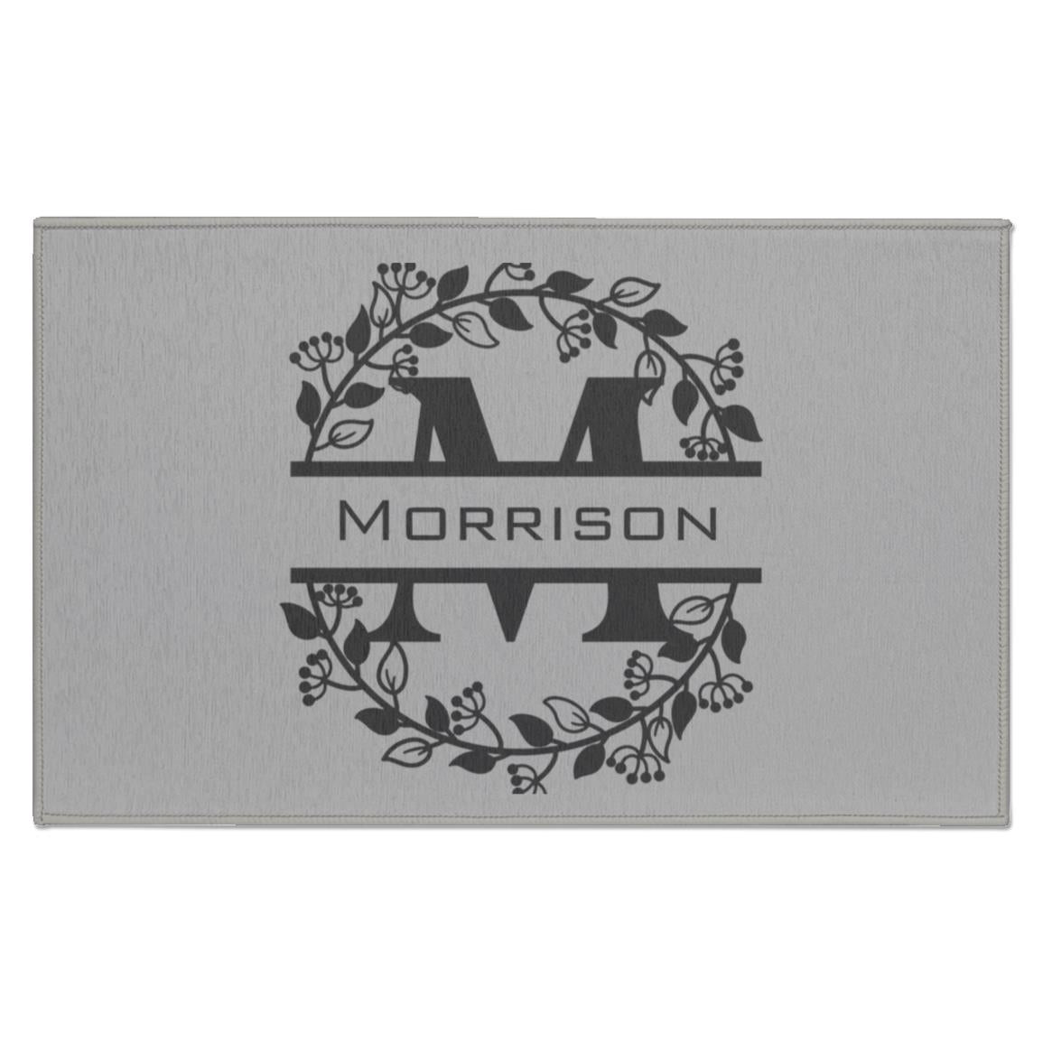 Morrison Monogrammed Indoor Doormat