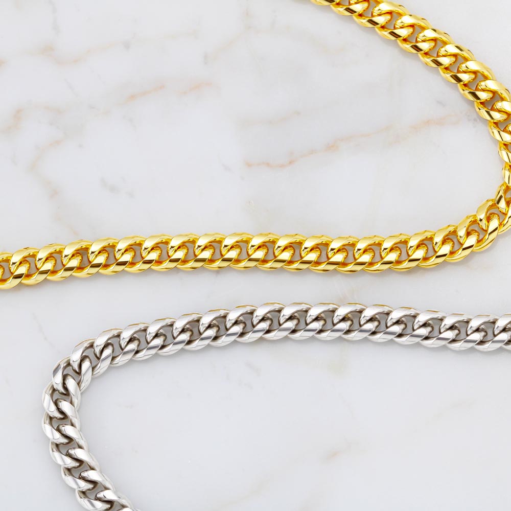 "To My Amazing Husband" Cuban Link Chain
