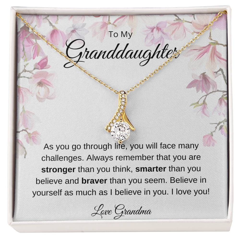 Gift for Granddaughter-Alluring Beauty Necklace