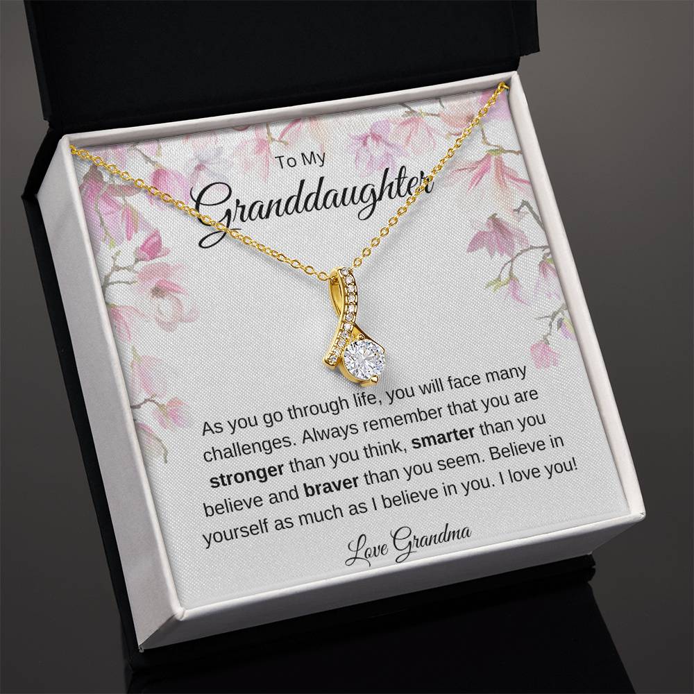 Gift for Granddaughter-Alluring Beauty Necklace
