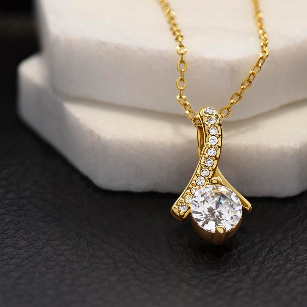 Gift for Granddaughter-Alluring Beauty Necklace
