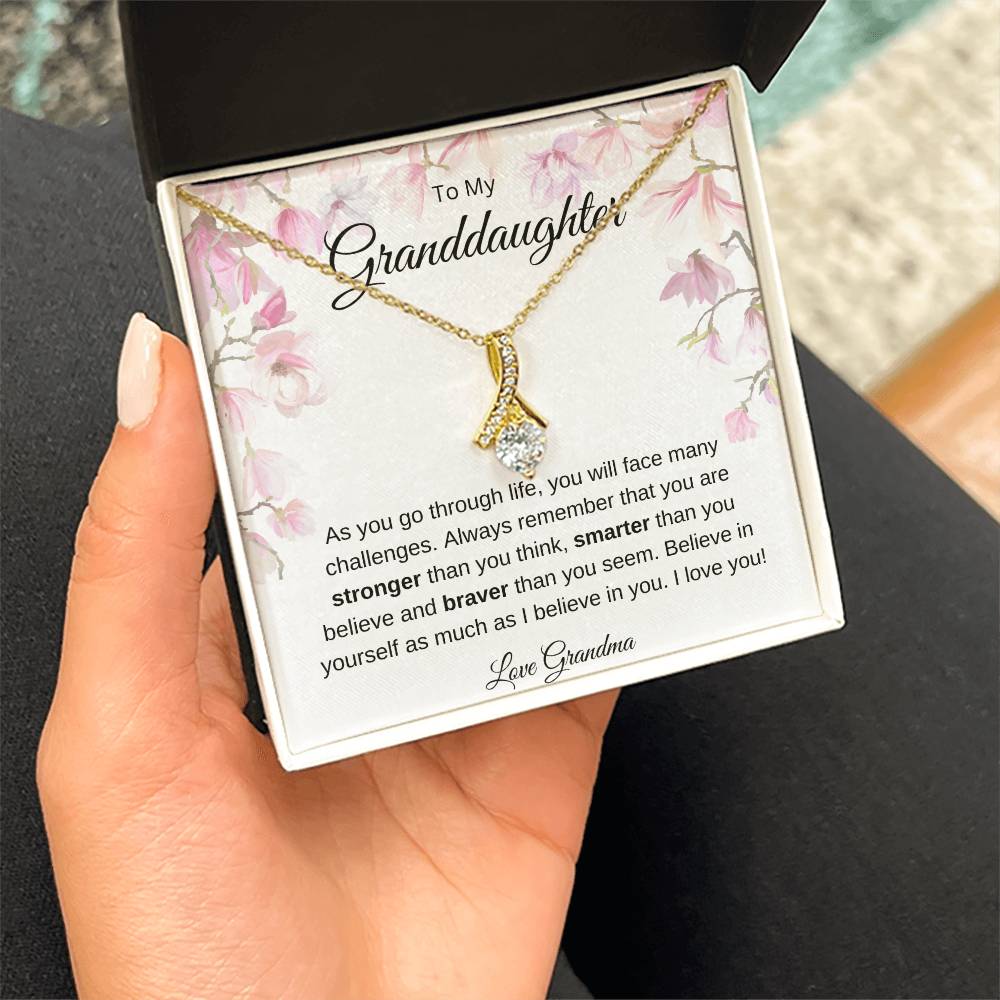 Gift for Granddaughter-Alluring Beauty Necklace