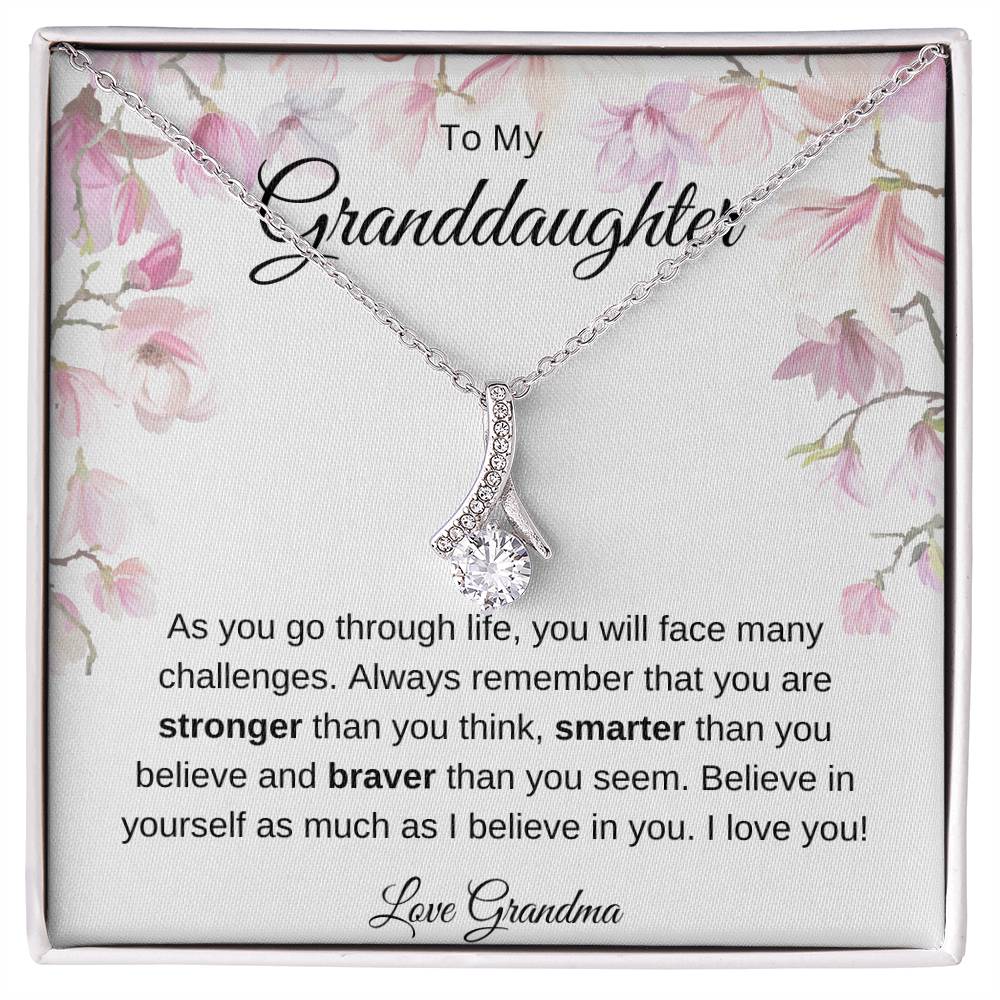 Gift for Granddaughter-Alluring Beauty Necklace