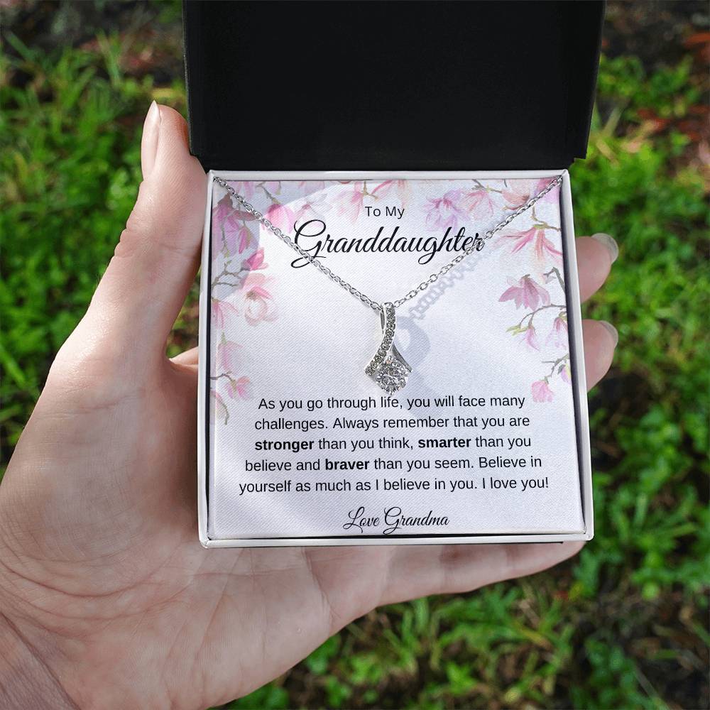 Gift for Granddaughter-Alluring Beauty Necklace