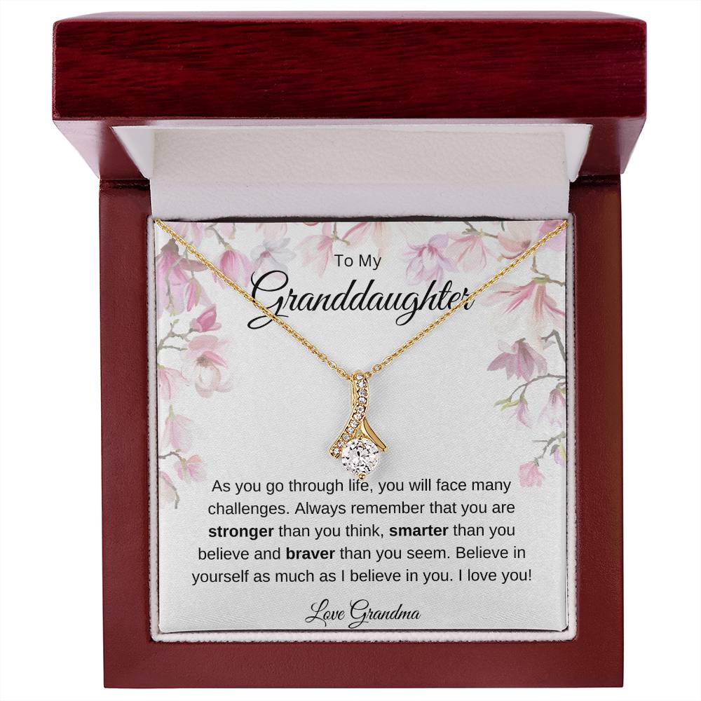 Gift for Granddaughter-Alluring Beauty Necklace