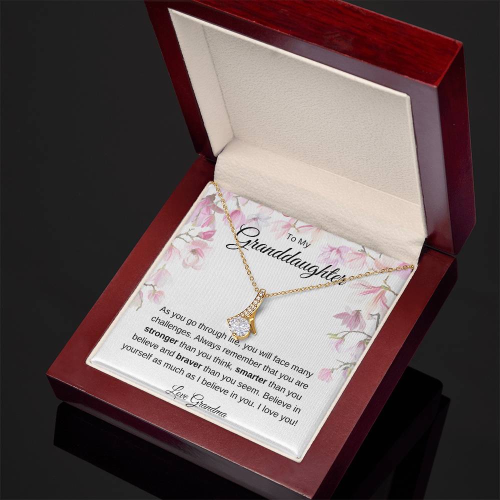 Gift for Granddaughter-Alluring Beauty Necklace