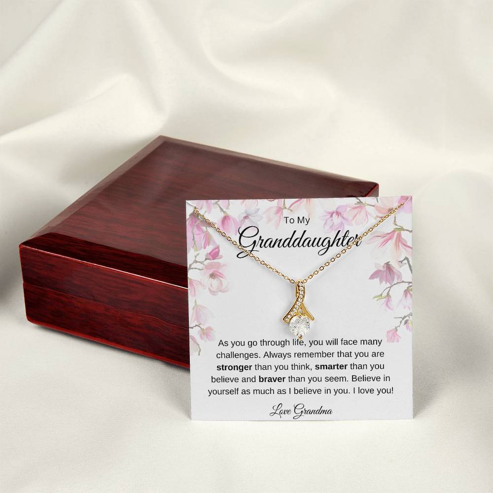 Gift for Granddaughter-Alluring Beauty Necklace