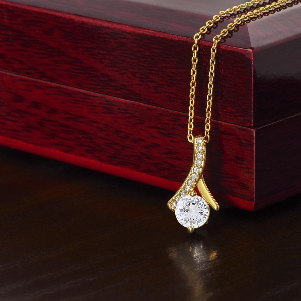 Gift for Granddaughter-Alluring Beauty Necklace
