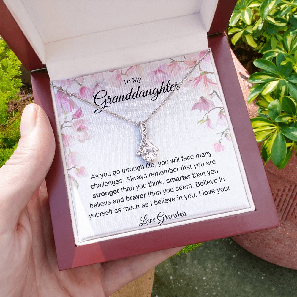 Gift for Granddaughter-Alluring Beauty Necklace