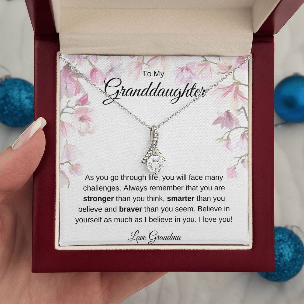 Gift for Granddaughter-Alluring Beauty Necklace