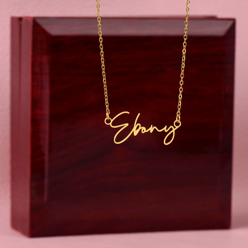 Granddaughter Name Necklace