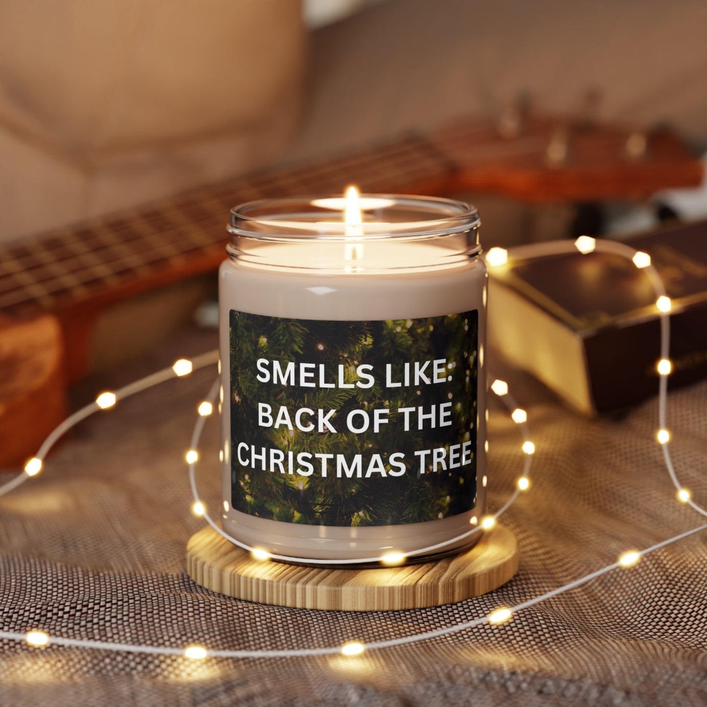 Smells like Back of the Christmas Tree Scented Soy Candle, 9oz