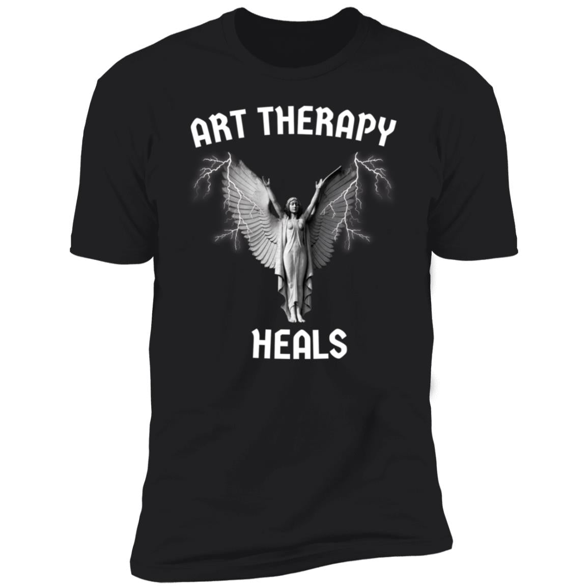 "Art Therapy Heals Statue" T-Shirt